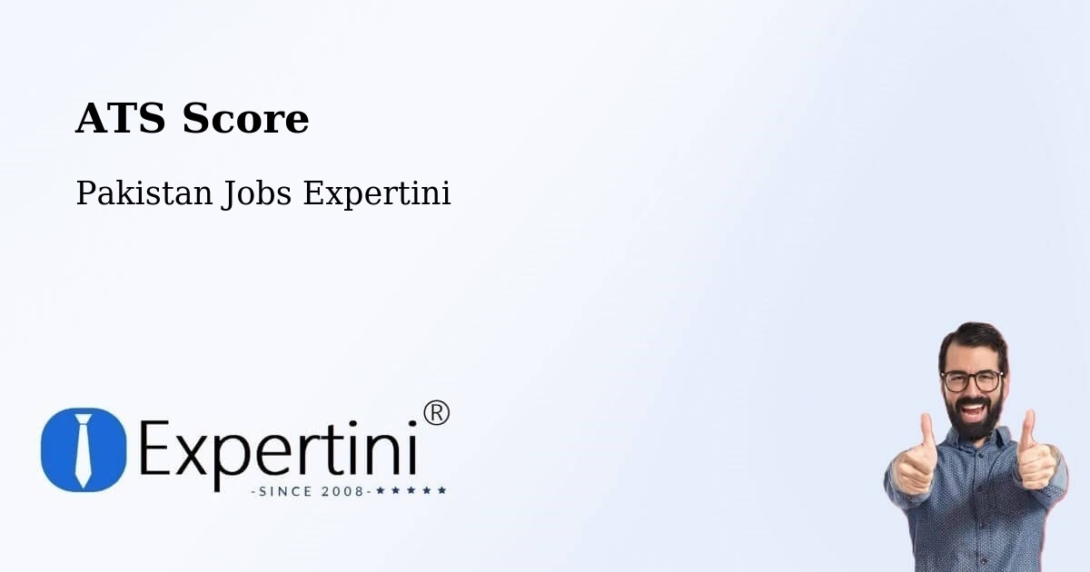 Resume ATS Score & Job Description Match Tool – Mach - Pakistan Jobs Expertini