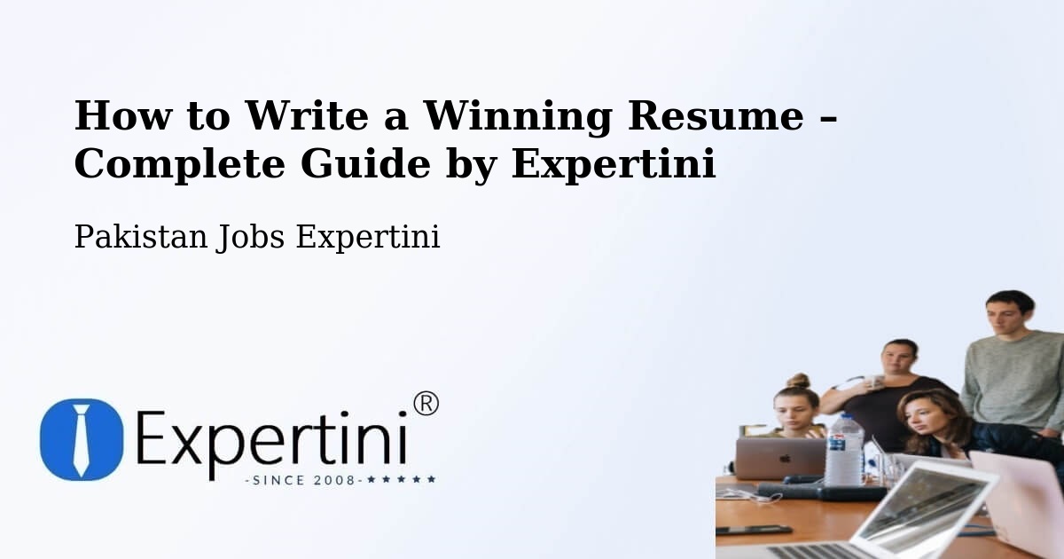 Resume Writing Guide for Job Seekers – Mach - Mach, Pakistan Jobs Expertini